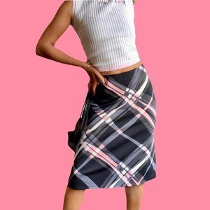 Vintage Abstract midi skirt